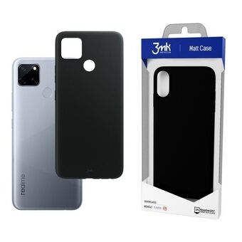 3MK Matt Case Realme C12 musta / musta