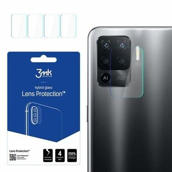 3MK Linssinsuoja Oppo Reno 5 Lite Kameran objektiivin suoja 4kpl