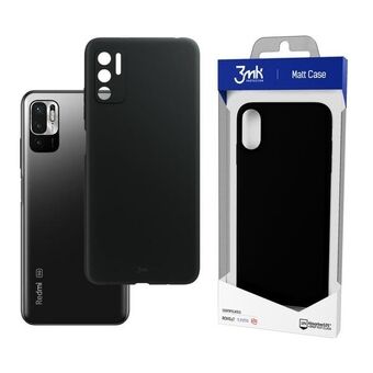 3MK Matt Case Xiaomi Redmi Note 10 5G musta / musta