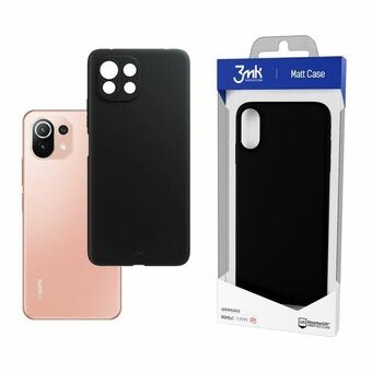 3MK Matt Case Xiaomi Mi 11 Lite 5G musta