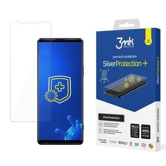 3MK Silver Protect+ Sony Xperia 1 III 5G -kosteusasennettava mikrobisuoja