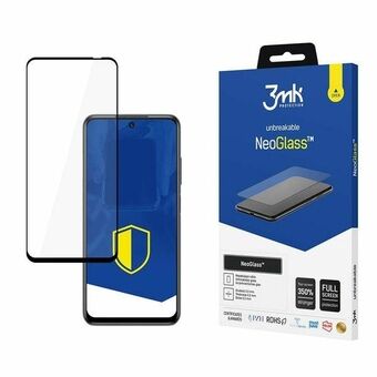 3MK NeoGlass Xiaomi Redmi Note 10 5G musta / musta