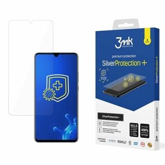 3MK Silver Protect + Huawei Mate 20 märkäasennus antimikrobinen kalvo