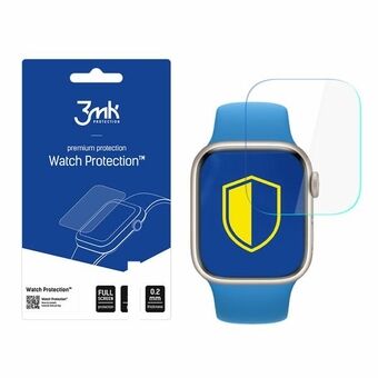 3MK Folia ARC FS -suojakalvo Apple Watch 7 -kelloon, 41mm, Folia Fullscreen