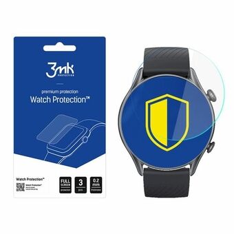 3MK Folia ARC Xiaomi Amazfit GTR 3 -kellokalvo kokokokoinen