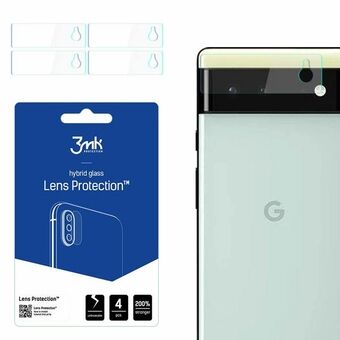 3MK Lens Protect Google Pixel 6 5G kameran linssisuoja 4 kpl