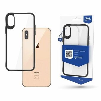 3MK SatinArmor+ -kotelo iPhone Xs Maxille sotilasluokan suoja