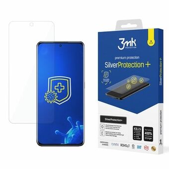 3MK Silver Protect+ Xiaomi 12/12X märkäasennukseen tarkoitettu antimikrobinen kalvo