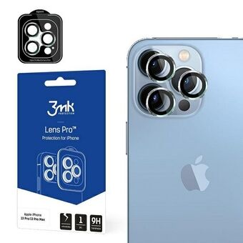 3MK Lens Protection Pro iPhone 13 Pro / 13 Pro Max hopea Linssisuojaus kameran linssille asennuskehällä 1 kpl.