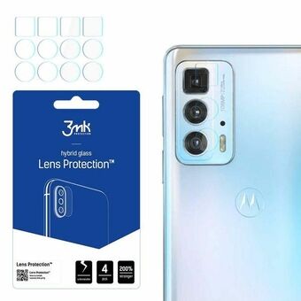 3MK Lens Protect Motorola Edge 20 Pro Kameran linssisuoja 4 kpl