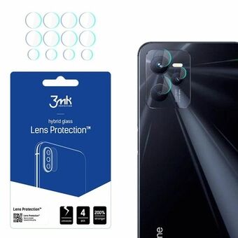 3MK Lens Protect Realme C35 Kameran linssisuoja 4 kpl