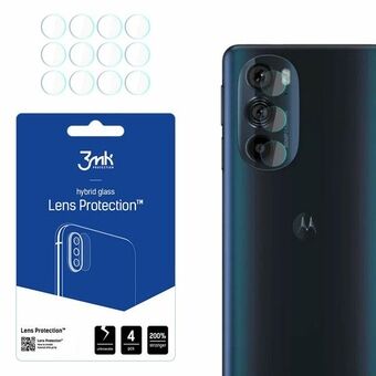 3MK Lens Protect Motorola Edge 30 Pro Kameran linssisuoja 4 kpl