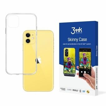 3MK All-Safe Skinny -kotelo iPhone 11:lle, kirkas