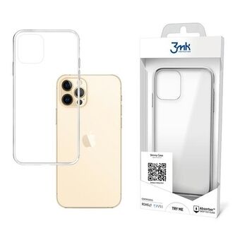 3MK All-Safe Skinny -kotelo iPhone 12/12Pro -laitteelle, selkeä