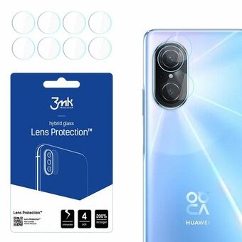 3MK Lens Protect Huawei Nova 9 SE Kameran linssisuoja 4 kpl