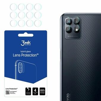 3MK Lens Protect Realme Narzo 50 5G kameran linssisuoja 4 kpl.