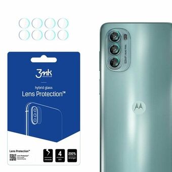 3MK Lens Protect Motorola Moto G62 5G Kameran linssisuoja 4 kpl