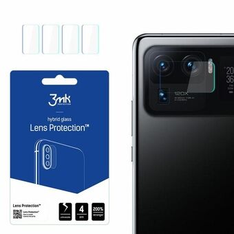 3MK Lens Protect Xiaomi Mi 11 Ultra 5G Kameran linssisuoja 4 kpl.