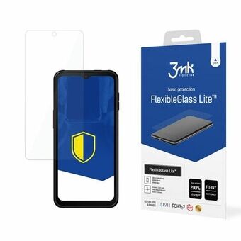 3MK FlexibleGlass Lite -lasit Sam Galaxy XCover 6 Pro -puhelimeen Szkło Hybrydowe Lite