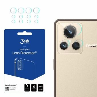 3MK Lens Protect Realme GT2 Master Explorer Kameran linssisuoja 4 kpl