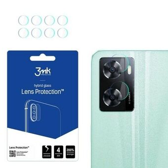 3MK Lens Protect Oppo A57 4G / 5G / A57e / A57s Kameran linssin suoja 4 kpl.