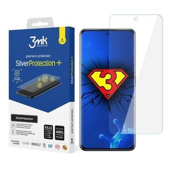 3MK Silver Protect+ Xiaomi 12T/12T Pro - kalvo, joka suojaa mikrobeilta ja asennetaan kosteana.