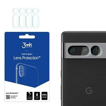 3MK Lens Protect Google Pixel 7 Pro Kameran linssisuoja 4 kpl