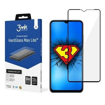 3MK HardGlass Max Lite Xiaomi Redmi Note 11R musta / musta Fullscreen Glass Lite