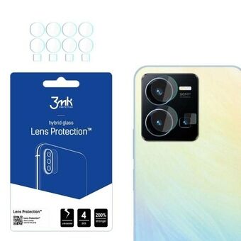 3MK Lens Protect Vivo Y22s Kameran linssisuoja 4 kpl