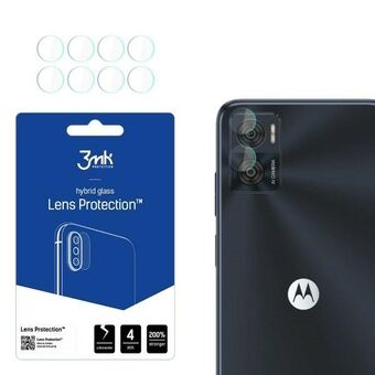 3MK Lens Protect Motorola Moto E22 kameran objektiivin suoja 4 kpl