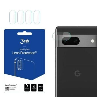 3MK Lens Protect Google Pixel 7 5G - Kameran linssin suojaus, 4 kpl.