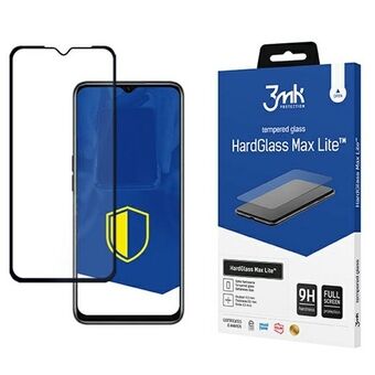 3MK HardGlass Max Lite Realme 10 5G musta/tumma Näyttölasi Lite