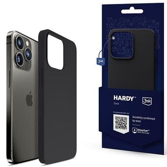 3MK Hardy Case iPhone 13 Pro 6,1" harmaa-musta/grafiitinharmaa-musta MagSafe