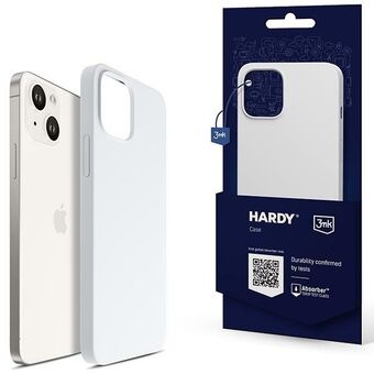 3MK Hardy Case iPhone 14 Plus 6,7" valkoinen/valkoinen MagSafe