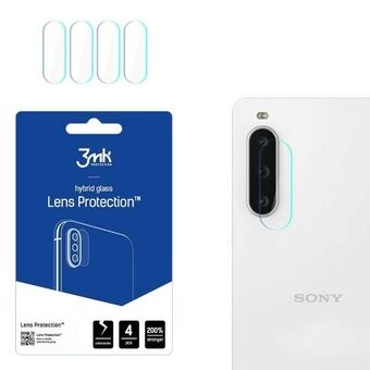 3MK Lens Protect Sony Xperia 10 V Kameran linssisuoja 4 kpl