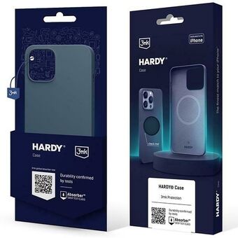 3MK Hardy Case iPhone 15 Pro 6.1" sininen/royal blue MagSafe