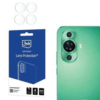 3MK Linssisuojus Huawei Nova 12. Suoja kameran linsseille, 4 kpl.