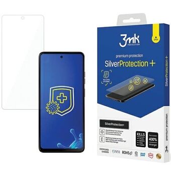 3MK SilverProtect+ Motorola Moto G34 5G märkäasennettava mikrobisuojaava kalvo