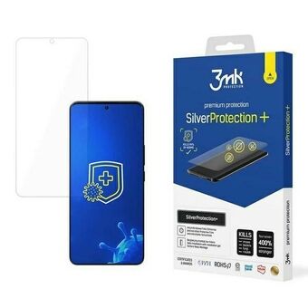 3MK SilverProtect+ Samsung Galaxy M55 Kostealla kiinnitettävä mikrobisuojaava kalvo