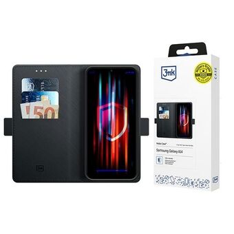 3MK Lompakkokotelo Samsung A14 4G musta/black