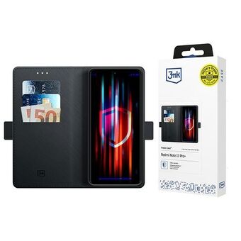 3MK lompakkokotelo Redmi Note 13 Pro+ musta/black