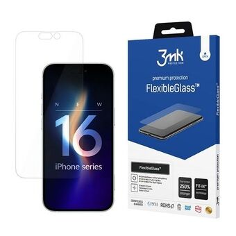 3MK FlexibleGlass iPhone 16 6.1" HybridiLasi