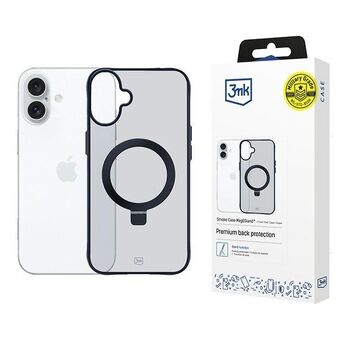 3MK Smoke Kuori iPhone 16 Plus Magsafe & Teline