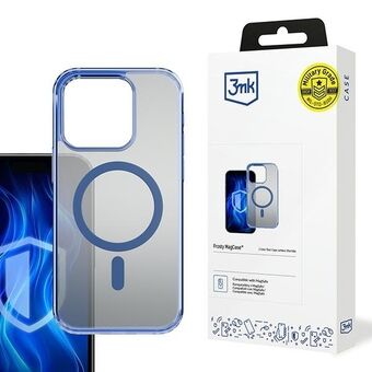 3MK Frosty MagCase iPhone 15 Pro Max sininen/blue