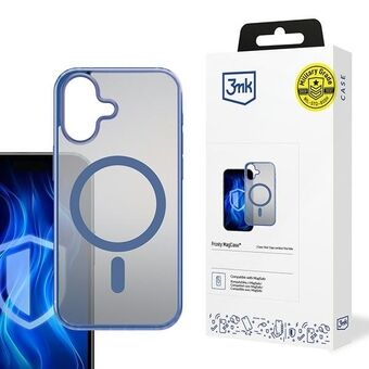 3MK Frosty MagCase iPhone 16 sininen/blue