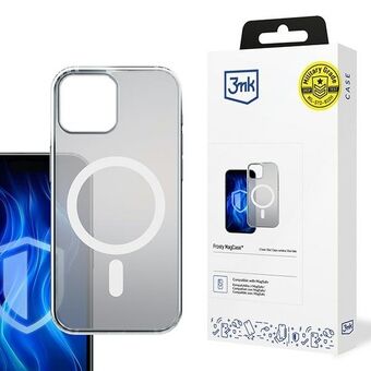 3MK Frosty MagCase iPhone 15 valkoinen/white