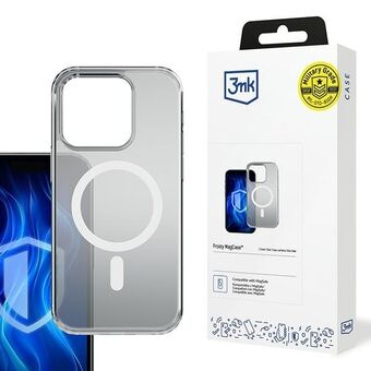 3MK Frosty MagCase iPhone 15 Pro Max valkoinen/white