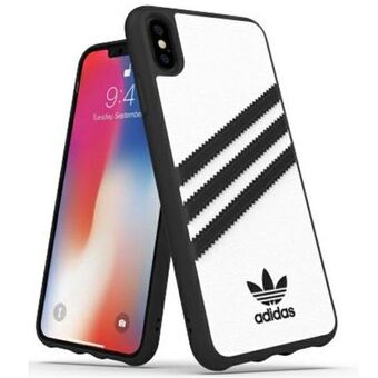 Adidas OR Molded kotelo PU iPhone Xs Max valkoinen/valkoinen 32809