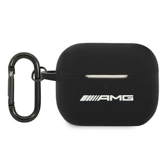 AMG AMAPRBK AirPods Pro -kuori musta / musta Silicone Big Logo