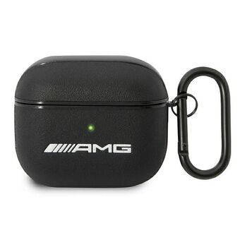 AMG AMA3SLWK AirPods 3 -suojakuori, musta, nahka